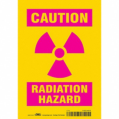 Safety Sign 10 inx7 in Vinyl