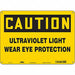 Safety Sign 10 inx14 in Aluminum