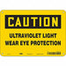 Safety Sign 7 inx10 in Polyethylene