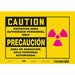 Safety Sign 7 inx10 in Vinyl
