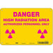 Safety Sign 7 in x 10 in Polyethylene