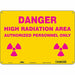 Safety Sign 10 in x 14 in Polyethylene