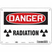 Safety Sign 7 in x 10 in Aluminum