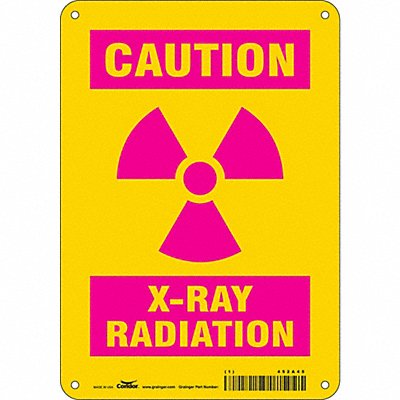 K0939 Safety Sign 10 inx7 in Aluminum