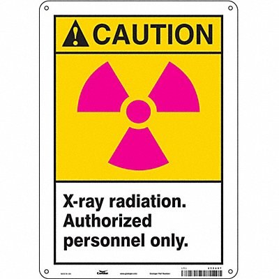 Safety Sign 14 inx10 in Polyethylene