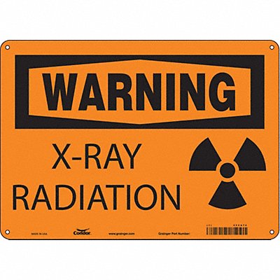 Safety Sign 10 inx14 in Aluminum