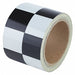 Floor Tape Black/White 3 inx30 ft Roll