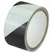 Floor Tape Black/White 2 inx15 ft Roll