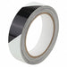 Floor Tape Black/White 1 inx30 ft Roll