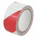 Floor Tape Red/White 2 inx30 ft Roll