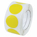 Floor Tape Yellow 2 inx3 in Circle