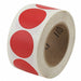 Floor Tape Red 2 inx3 in Circle