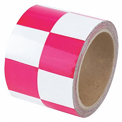 Floor Tape Red/White 3 inx54 ft Roll