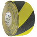 AntiSlip Tape 60 ftLx3 W BLK/YLW 46Grit