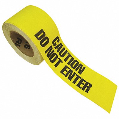 AntiSlip Tape 60 ftLx3 W BLK/YLW 46Grit