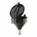 K7664 Drum Funnel Black Steel NPT