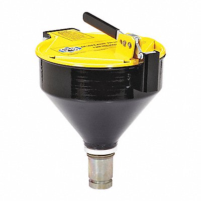 K7664 Drum Funnel Yellow Steel NPT