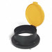 Drum Lid Yellow Polyethylene 55 gal