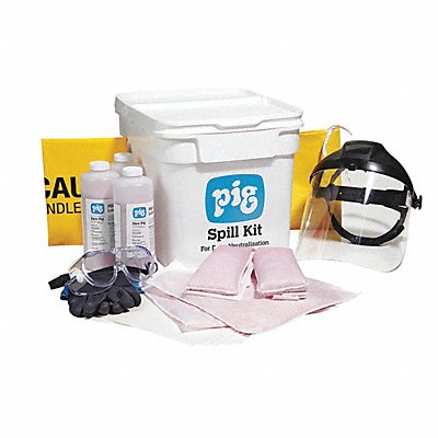 Base Neutralizing Spill Kit 19-1/4 H