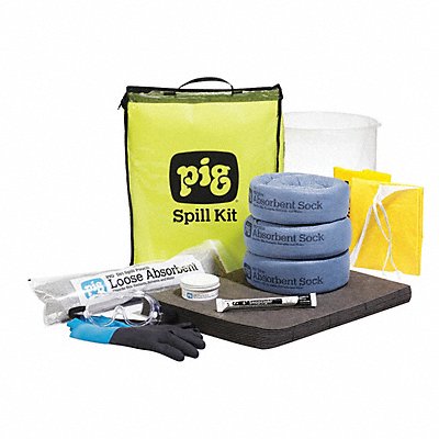 Truck Spill Kit See-Thru Bag 7-1/2 H