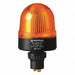 Warning Light Yellow 24VAC/DC Dome Lens