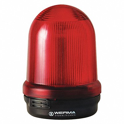 Warning Light Red 24VDC Surface Mount