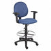 Drafting Chair Blue 25 to 30 Seat H.
