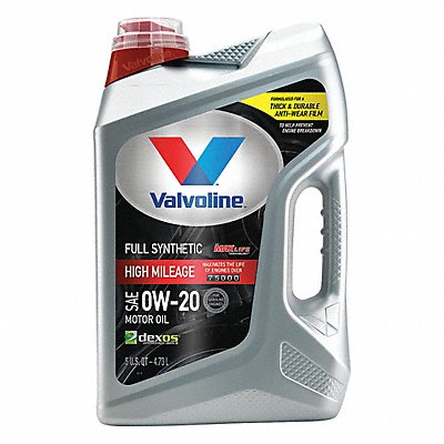 Motor Oil 5 qt. Size 0W-20 SAE Grade