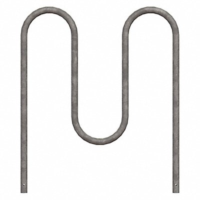 Bike Rack Silver 36 H 39 L Steel
