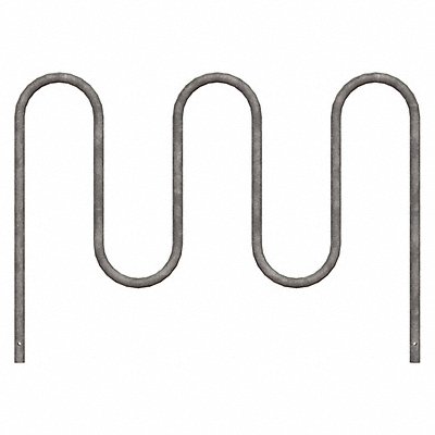 Bike Rack Silver 36 H 64 L Steel