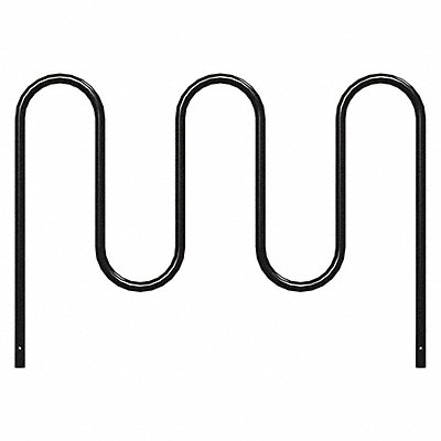 Bike Rack Black 36 H 64 L Steel