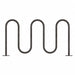 Bike Rack Silver 36 H 64 L Steel