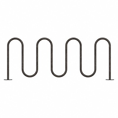 Bike Rack Silver 36 H 89 L Steel