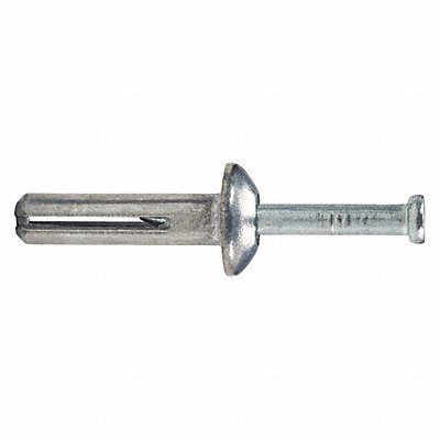 Hammer Drive Pin Anchor 1/4 Dia PK100