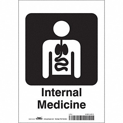 Safety Sign 10 in x 7 in Vinyl