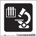 Safety Sign 4 in x 4 in Vinyl