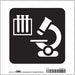 Safety Sign 8 in x 8 in Vinyl