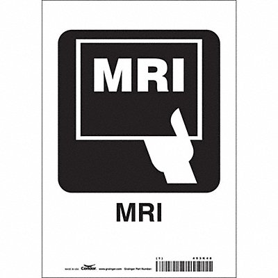 Safety Sign 10 in x 7 in Vinyl