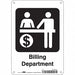 Safety Sign 10 in x 7 in Aluminum