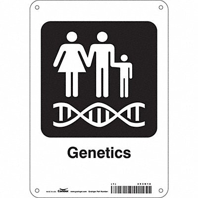 Safety Sign 10 in x 7 in Vinyl