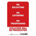 Safety Sign 10 in x 7 in Vinyl