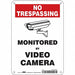 Safety Sign 10 inx7 in Aluminum