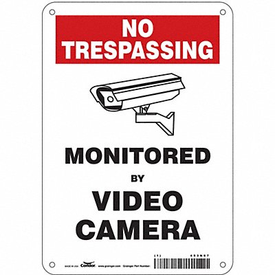 Safety Sign 10 inx7 in Polyethylene