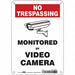 Safety Sign 10 inx7 in Polyethylene
