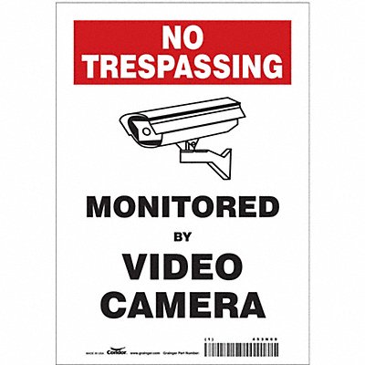 Safety Sign 10 inx7 in Vinyl