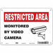 Safety Sign 7 in x 10 in Aluminum