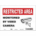 Safety Sign 7 in x 10 in Vinyl