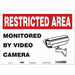 Safety Sign 10 in x 14 in Vinyl