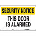 Safety Sign 14 in x 20 in Aluminum