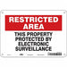 Safety Sign 7 in x 10 in Polyethylene